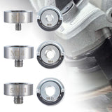 Maxbell Angle Grinder Adapter with Lock Nut Kit Connector for Bits Drum Wheels M10