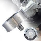 Maxbell Angle Grinder Adapter with Lock Nut Kit Connector for Bits Drum Wheels M10