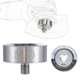 Maxbell Angle Grinder Adapter with Lock Nut Kit Connector for Bits Drum Wheels M10