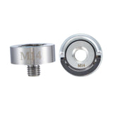 Maxbell Angle Grinder Adapter with Lock Nut Kit Connector for Bits Drum Wheels M14