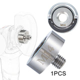 Maxbell Angle Grinder Adapter with Lock Nut Kit Connector for Bits Drum Wheels M14