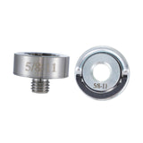 Maxbell Angle Grinder Adapter with Lock Nut Kit Connector for Bits Drum Wheels 0.61 inch