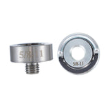 Maxbell Angle Grinder Adapter with Lock Nut Kit Connector for Bits Drum Wheels 0.61 inch