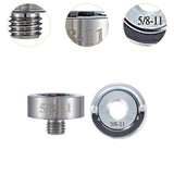Maxbell Angle Grinder Adapter with Lock Nut Kit Connector for Bits Drum Wheels 0.61 inch