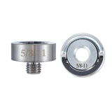 Maxbell Angle Grinder Adapter with Lock Nut Kit Connector for Bits Drum Wheels 0.61 inch