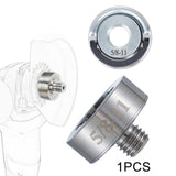 Maxbell Angle Grinder Adapter with Lock Nut Kit Connector for Bits Drum Wheels 0.61 inch