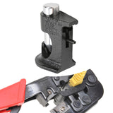 Maxbell Hammer Lug Crimper Tool Battery and Welding Cables Battery Cable Lug Crimper Black
