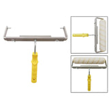 Maxbell Paint Roller Frame Aluminum Easy Installation Comfortable Grip Roller Handle