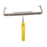 Maxbell Paint Roller Frame Aluminum Easy Installation Comfortable Grip Roller Handle