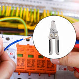 Maxbell Wire Stripper Stainless Steel Multifunctional Comfortable Grip Bobbin Winder Type A