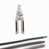 Maxbell Wire Stripper Stainless Steel Multifunctional Comfortable Grip Bobbin Winder Type A