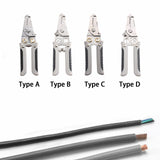 Maxbell Wire Stripper Stainless Steel Multifunctional Comfortable Grip Bobbin Winder Type A