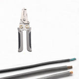 Maxbell Wire Stripper Stainless Steel Multifunctional Comfortable Grip Bobbin Winder Type C
