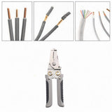 Maxbell Wire Stripper Stainless Steel Multifunctional Comfortable Grip Bobbin Winder Type C