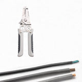 Maxbell Wire Stripper Stainless Steel Multifunctional Comfortable Grip Bobbin Winder Type D