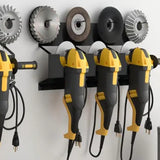 Maxbell Angle Grinder Holder Angle Grinder Stand with Hooks Polisher Power Tool Rack