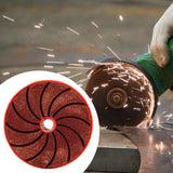 Maxbell Angle Grinder Sanding Pad Professional Tile Trimming Grinder Pad for Ceramic 200 Mesh