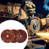 Maxbell Angle Grinder Sanding Pad Professional Tile Trimming Grinder Pad for Ceramic 50 100 200 Mesh
