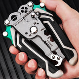 Maxbell Foldable Wire Stripper Home Improvement Industrial Steel Winding Wire Cutter