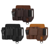 Maxbell PU Leather Multitool Sheath Compact Multitool Pouch for Outdoor Camping Work Dark Brown