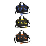 Maxbell Tool Storage Bag Sturdy Tools Shoulder Bag for Plumber Technicians Craftsmen Blue
