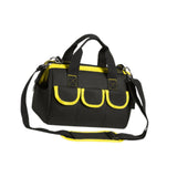 Maxbell Tool Storage Bag Sturdy Tools Shoulder Bag for Plumber Technicians Craftsmen Yellow