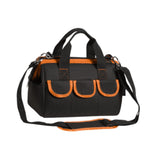 Maxbell Tool Storage Bag Sturdy Tools Shoulder Bag for Plumber Technicians Craftsmen Orange