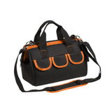 Maxbell Tool Storage Bag Sturdy Tools Shoulder Bag for Plumber Technicians Craftsmen Orange
