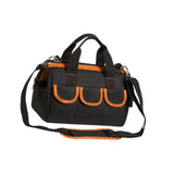 Maxbell Tool Storage Bag Sturdy Tools Shoulder Bag for Plumber Technicians Craftsmen Orange