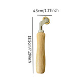 Maxbell Wallpaper Seam Roller Comfortable Edge Press Roller for Sewing Quilting