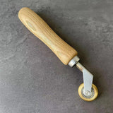 Maxbell Wallpaper Seam Roller Comfortable Edge Press Roller for Sewing Quilting