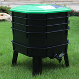 Maxbell Worm Compost Bin Easy Setup Worm Composter for Indoor Outdoor Farm Household