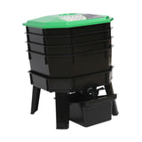Maxbell Worm Compost Bin Easy Setup Worm Composter for Indoor Outdoor Farm Household