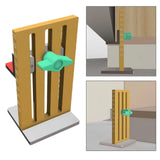 Maxbell Cabinet Door Installation Position Multipurpose for Woodworking Hardware Jig