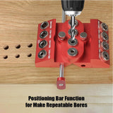 Maxbell Drill Guide Jig Multipurpose for Woodworking Deck Horizontal Cable Wood Post