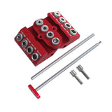 Maxbell Drill Guide Jig Multipurpose for Woodworking Deck Horizontal Cable Wood Post