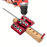 Maxbell Drill Guide Jig Multipurpose for Woodworking Deck Horizontal Cable Wood Post