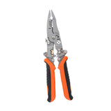 Maxbell 12 in 1 Foldable Wire Stripper Crimper Sturdy Ergonomic Handle Cable Twister