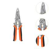 Maxbell 12 in 1 Foldable Wire Stripper Crimper Sturdy Ergonomic Handle Cable Twister