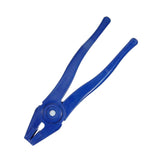 Maxbell Glass Running Pliers Compact Blue for Stained Glass Work Glass Breaking Tool