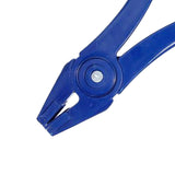 Maxbell Glass Running Pliers Compact Blue for Stained Glass Work Glass Breaking Tool