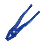 Maxbell Glass Running Pliers Compact Blue for Stained Glass Work Glass Breaking Tool