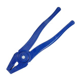 Maxbell Glass Running Pliers Compact Blue for Stained Glass Work Glass Breaking Tool