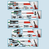 Maxbell 26Pcs Terminal Removal Tool Kit Extractor for Universal Vehicle Wire Harness