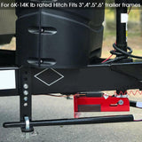 Maxbell Trailer Sway Control Bracket Frame Hitch Weight Distribution System for Boat