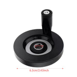 Maxbell Handwheel Practical Parts for Liquid Filling Equipment Tailstock Drill Press 0.8cmx6.3cm