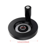 Maxbell Handwheel Practical Parts for Liquid Filling Equipment Tailstock Drill Press 1cmx6.3cm