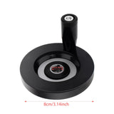 Maxbell Handwheel Practical Parts for Liquid Filling Equipment Tailstock Drill Press 1cmx8cm