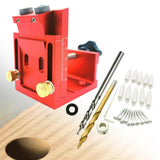 Maxbell Pocket Hole Jig Kit for Carpenters Carpentry Construction Workers