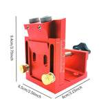 Maxbell Pocket Hole Jig Kit for Carpenters Carpentry Construction Workers